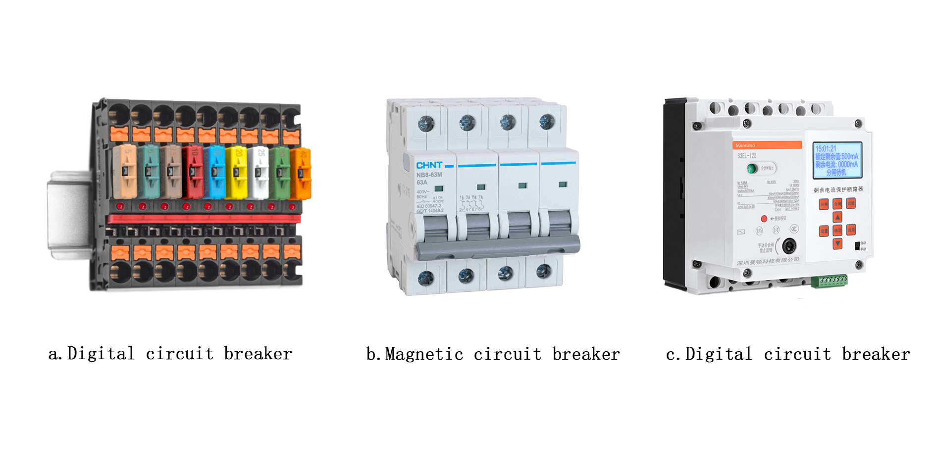 Types of Electronic Circuit Breakers